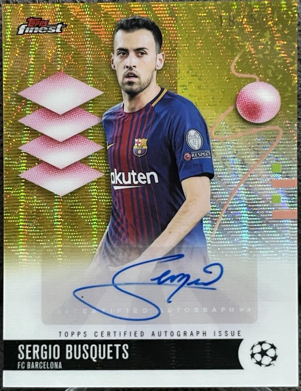 Sergio Busquets [Gold Wave] #BA-SB