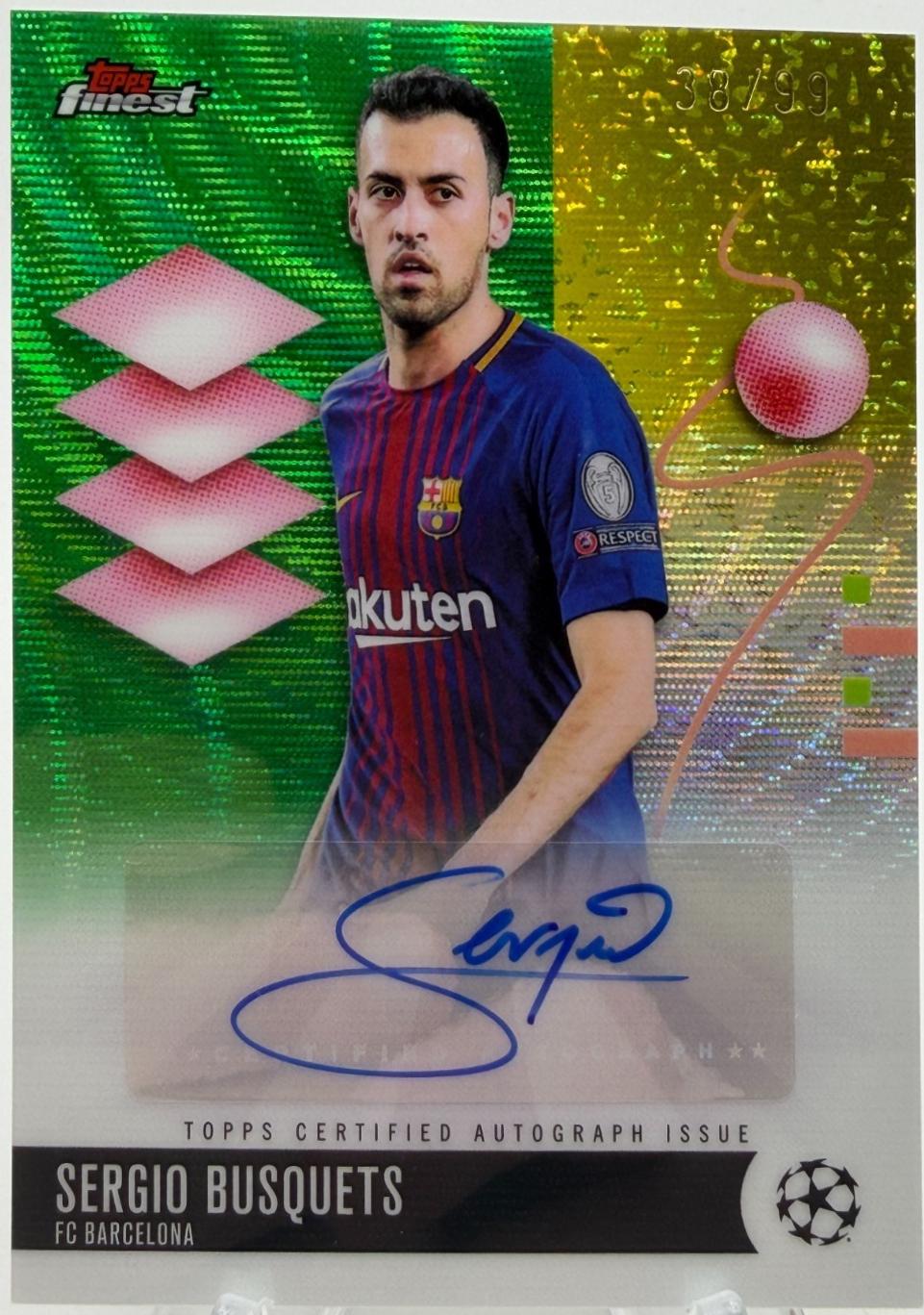 Sergio Busquets [Green Wave] #BA-SB