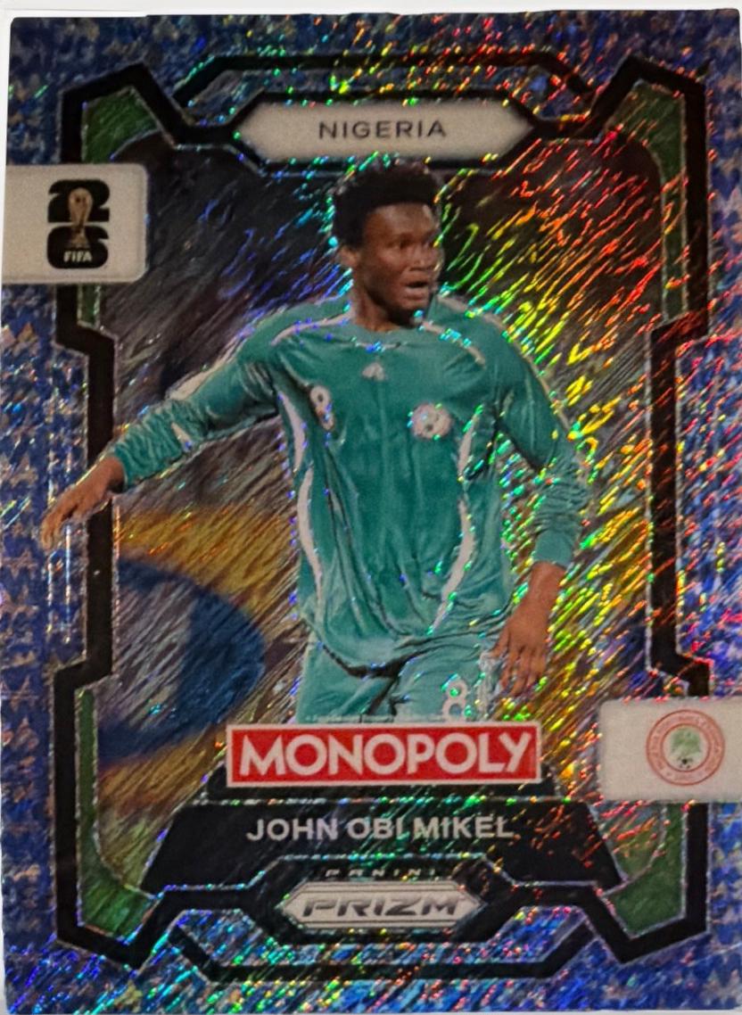 John Obi Mikel [Blue Big Money Shimmer] #81