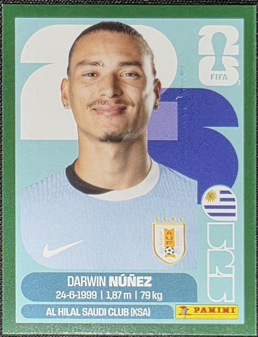 Darwin Nunez [Green] #URU17