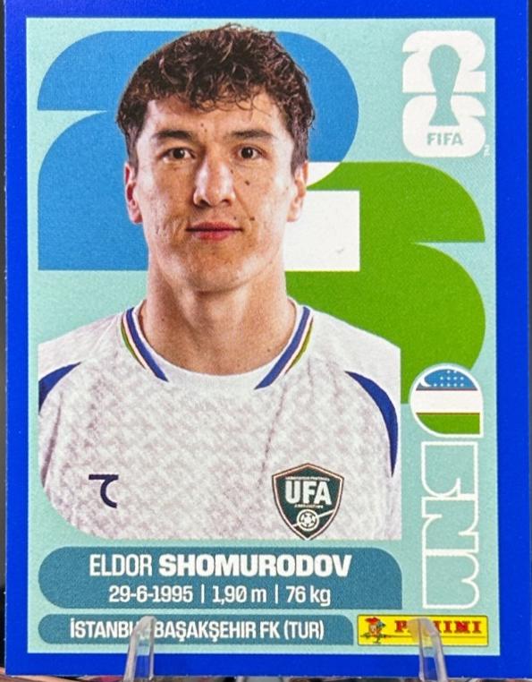 Eldor Shomurodov [Blue] #UZB16