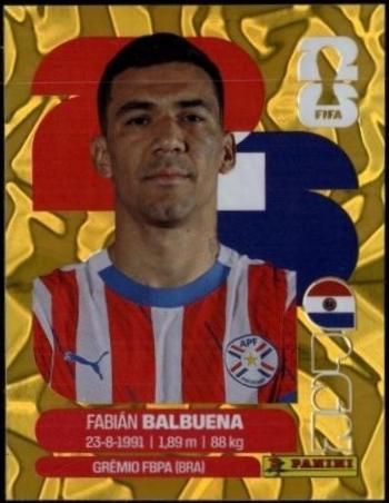 Fabian Balbuena [Gold Flood Crumple] #PAR5