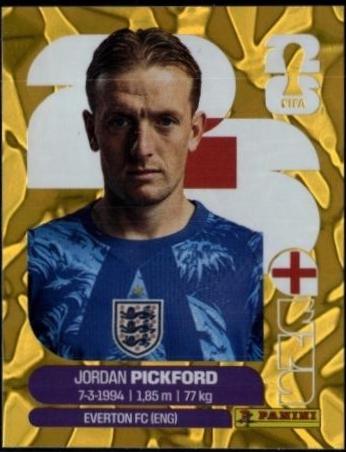 Jordan Pickford [Gold Flood Crumple] #ENG2