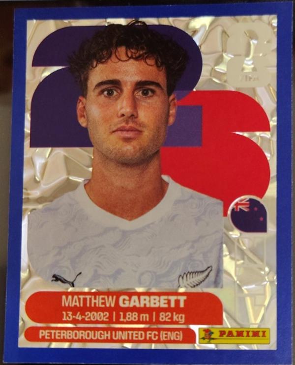 Matthew Garbett [Blue Crumple] #NZL14