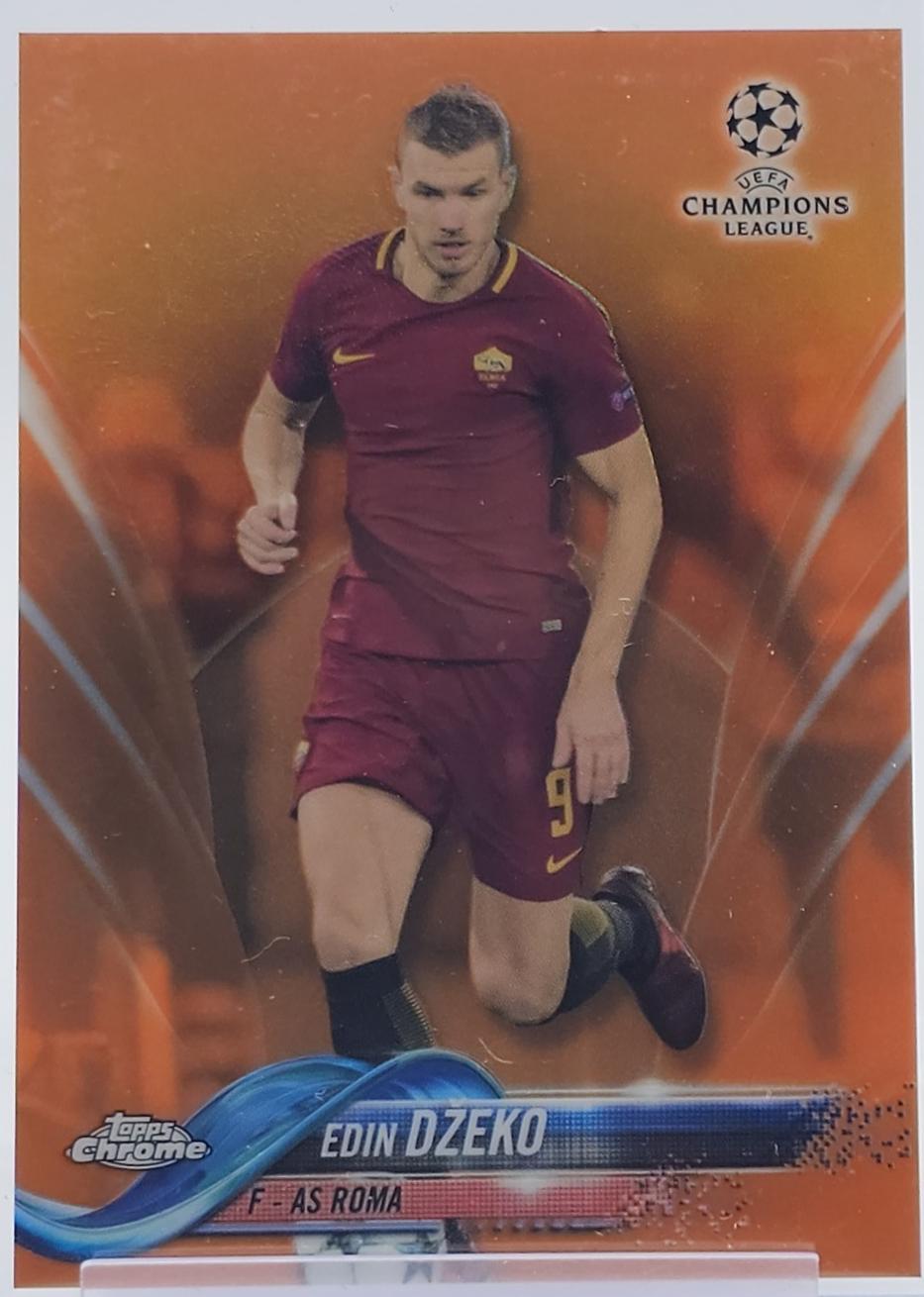 Edin Džeko [Orange Refractor] #86