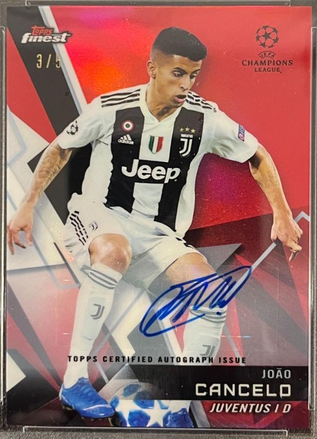 Joao Cancelo [Autograph Red Refractor] #24