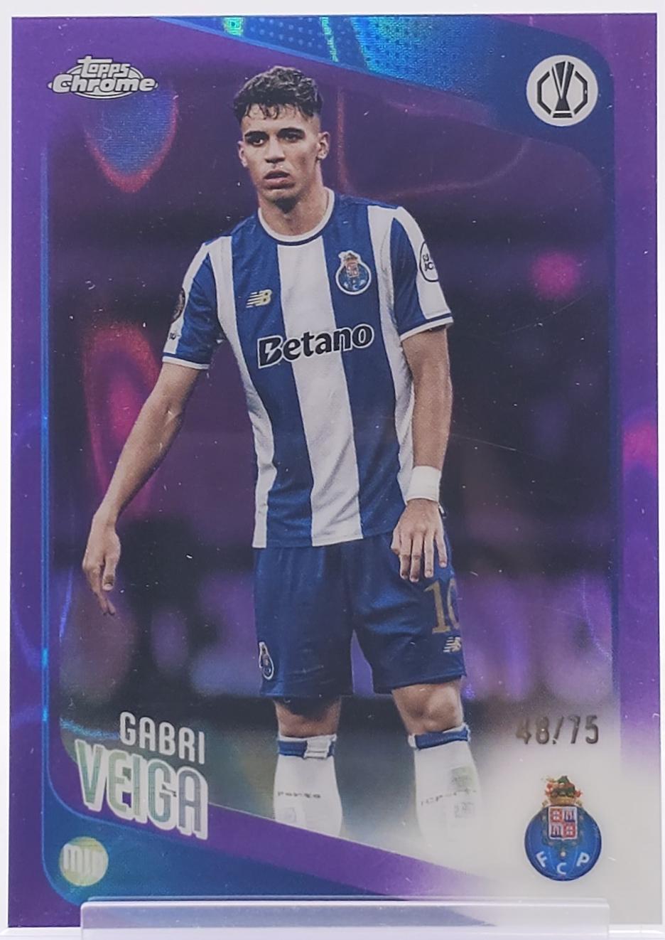 Gabri Veiga [Purple Lava Refractor] #87
