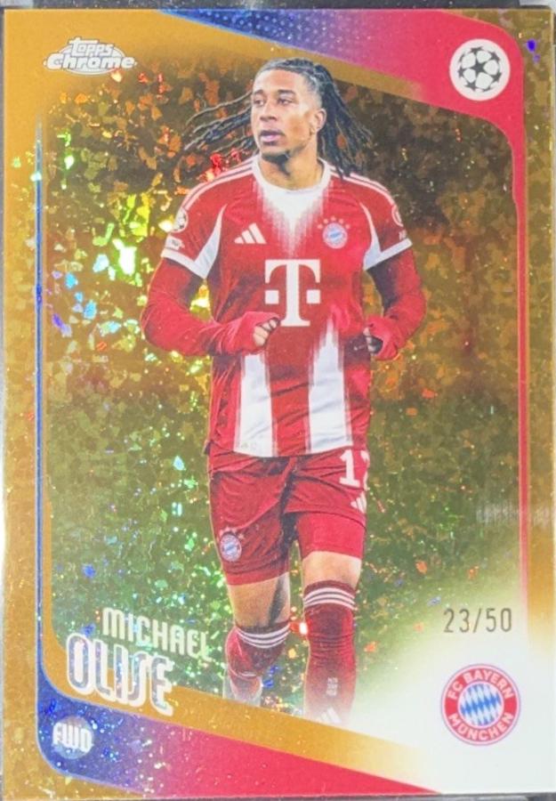 Michael Olise [Gold X-Fractor] #4