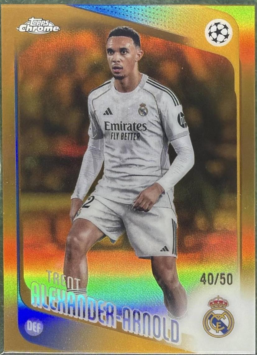 Trent Alexander-Arnold [Gold X-Fractor] #141