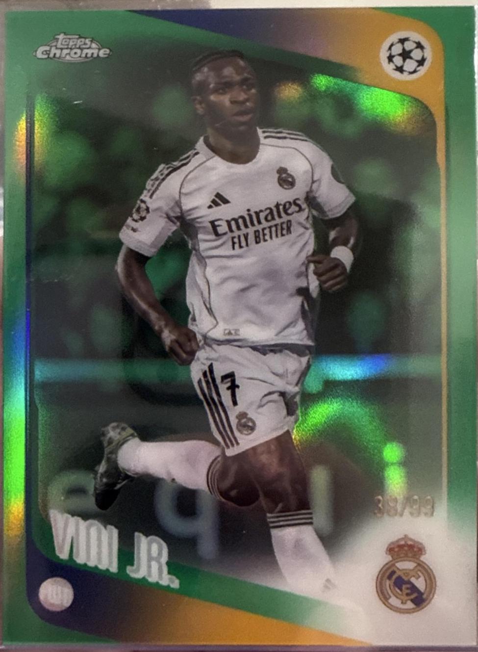 Vini Jr. [Green Refractor] #115