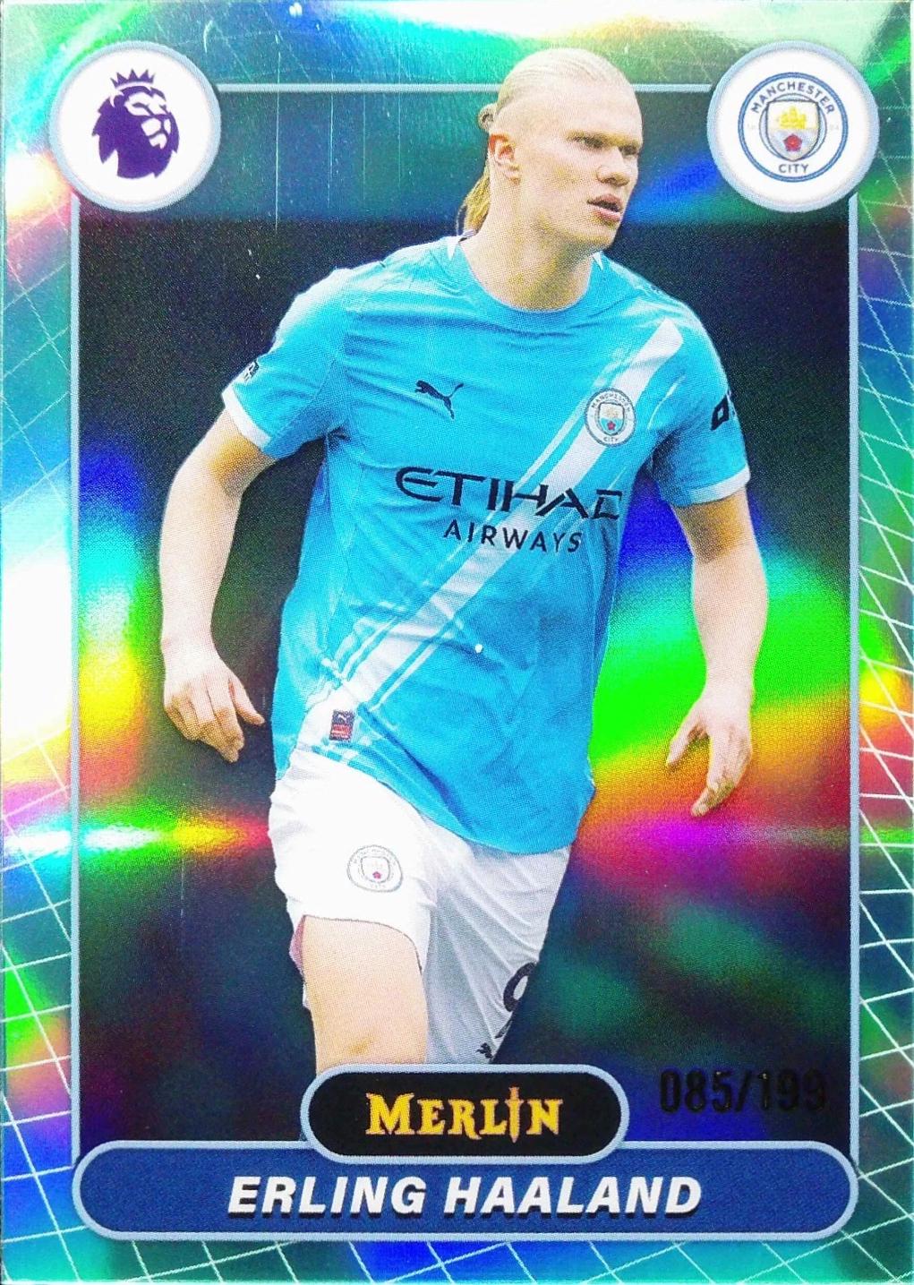 Erling Haaland [Aqua Refractor] #123