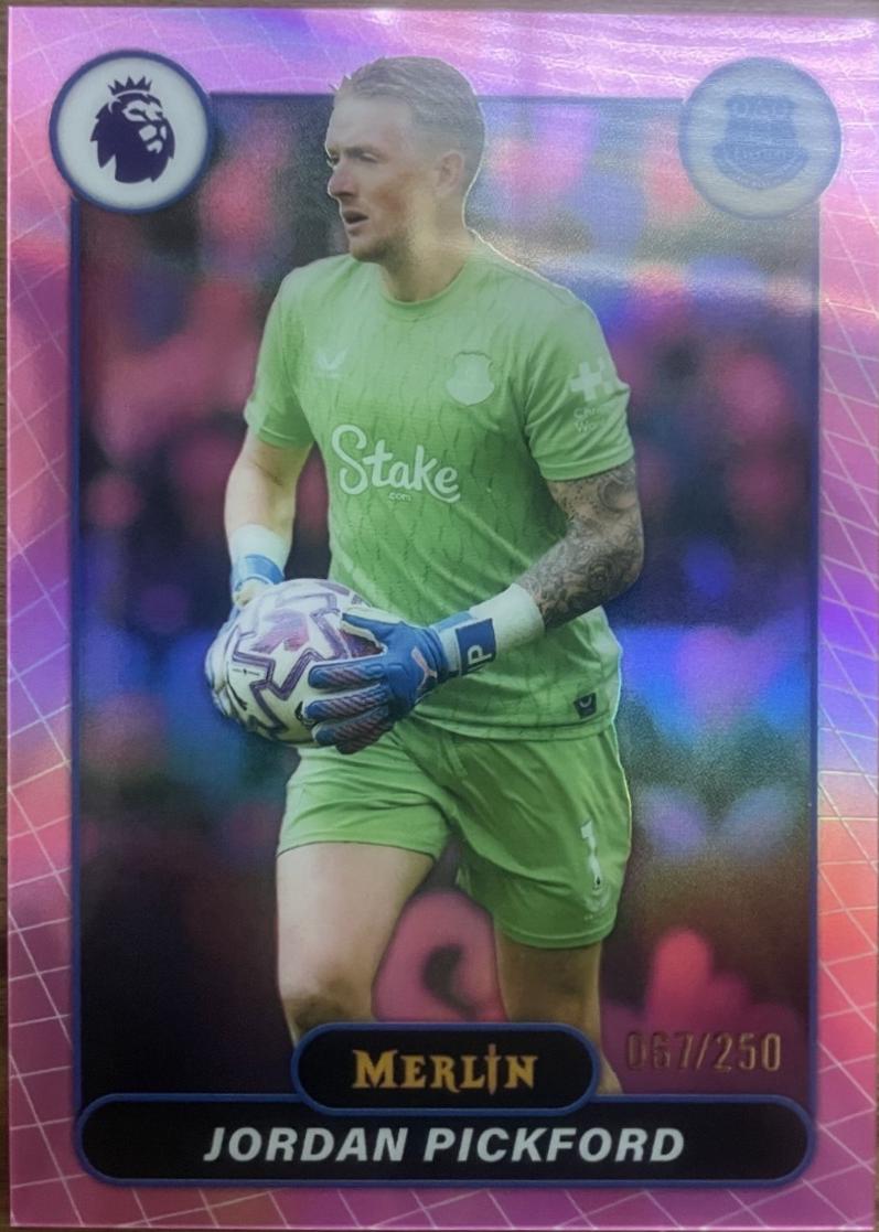 Jordan Pickford [Pink Refractor] #89