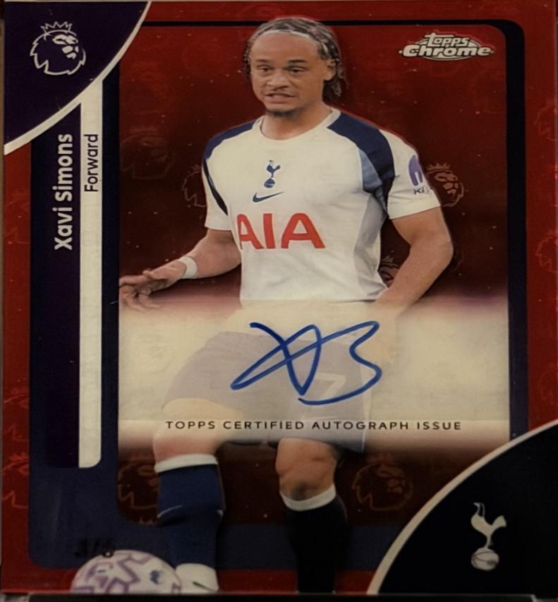 Xavi Simons [Red Logofractor] #CA-XS