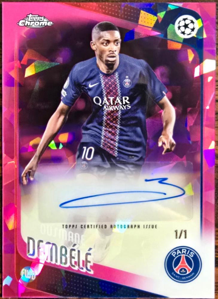 Ousmane Dembele [Padparadscha Sapphire] #CA-OD