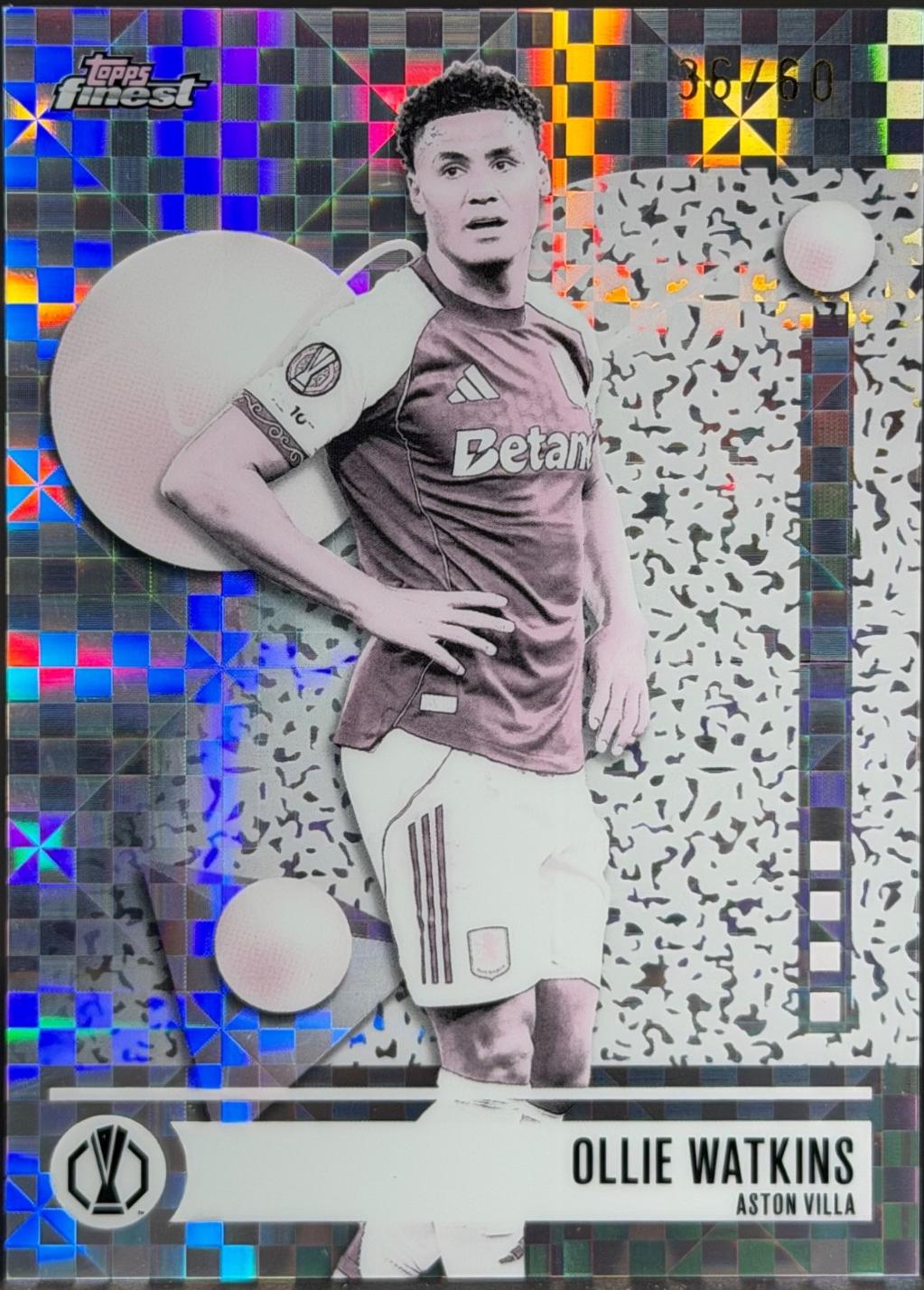 Ollie Watkins [Pearl Checkerboard] #19
