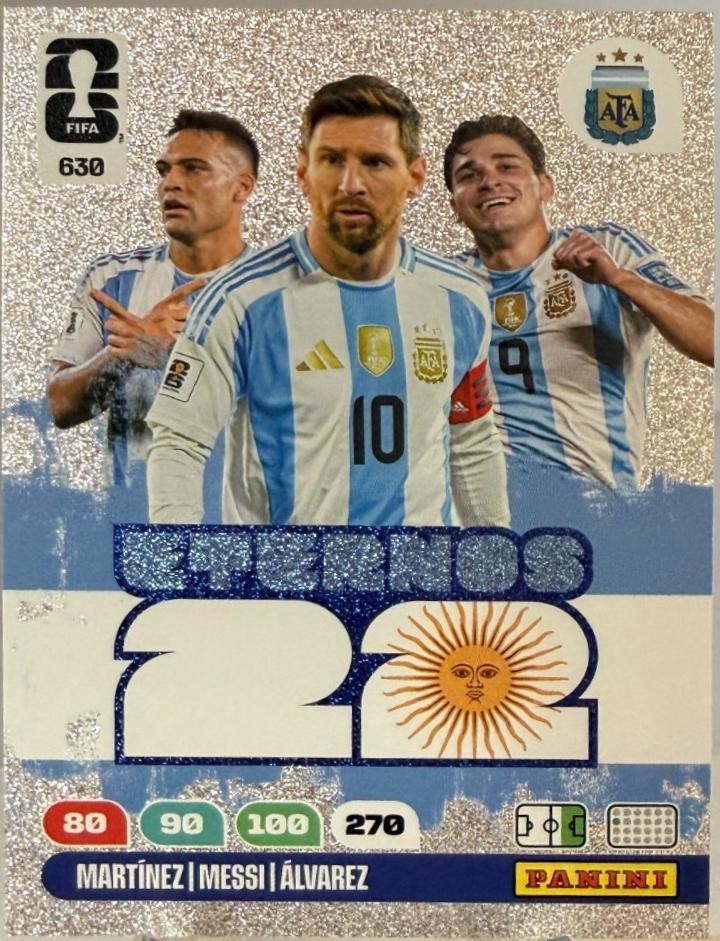 Emiliano Martinez / Lionel Messi / Julian Alvarez #630
