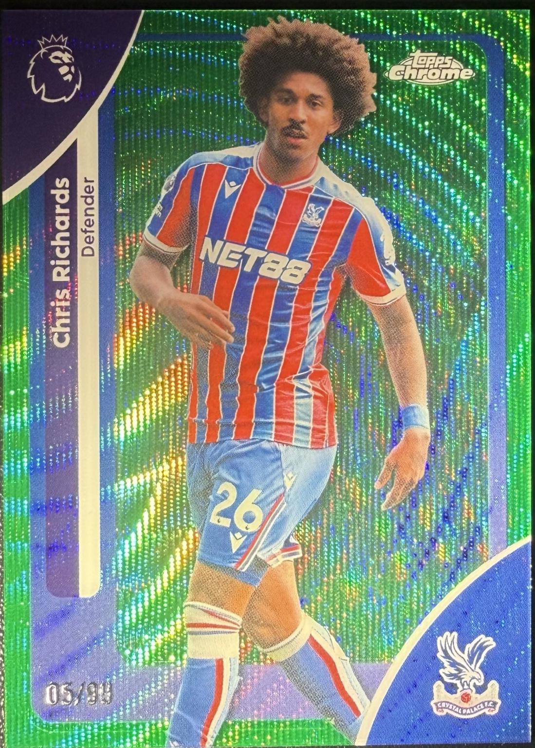 Chris Richards [Green Wave Refractor] #76