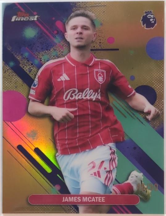 James McAtee [Gold Refractor] #79