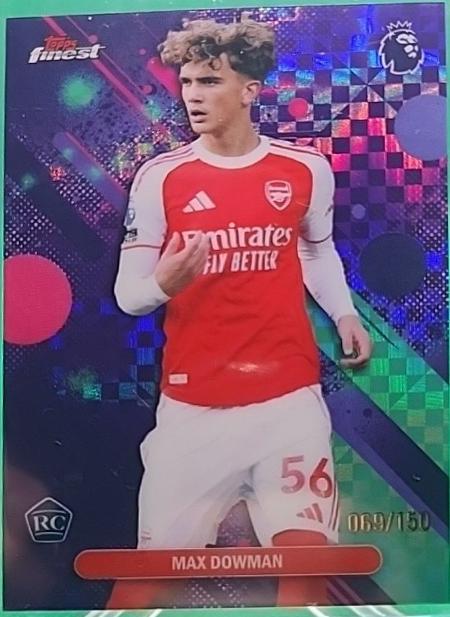 Max Dowman [Purple Checkerboard Refractor] #35