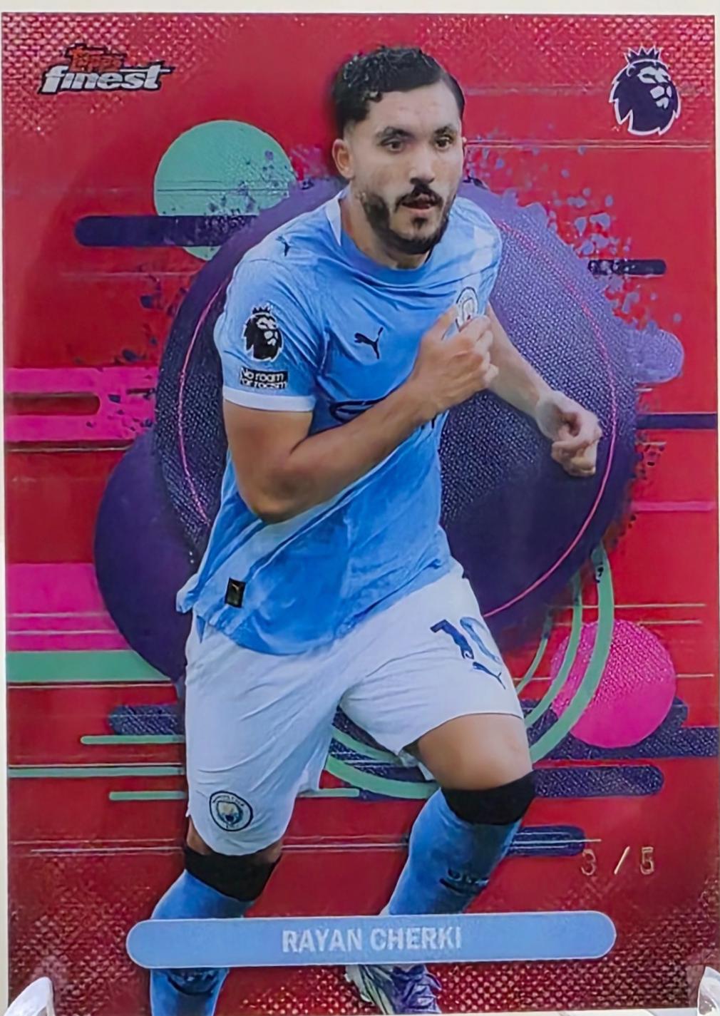 Rayan Cherki [Red Refractor] #161