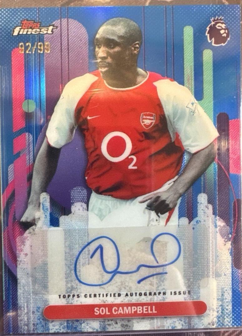 Sol Campbell [Blue] #FA-SC