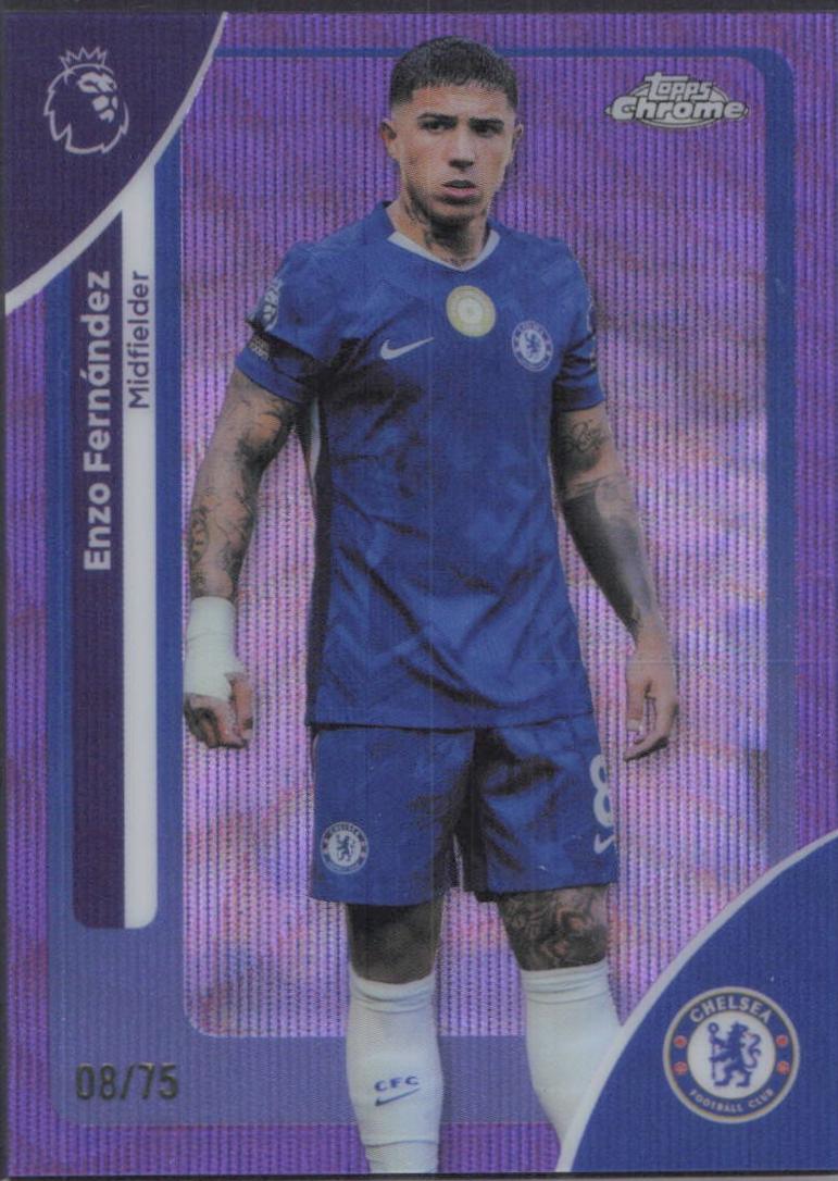 Enzo Fernandez [Purple Wave Refractor] #66