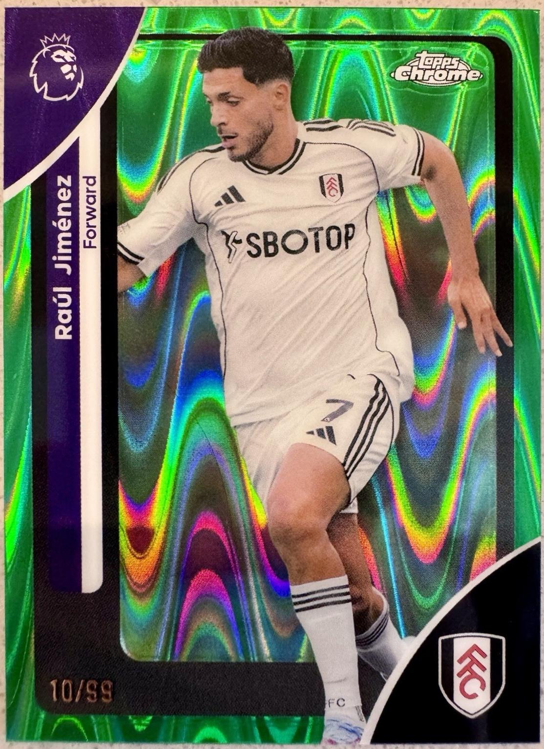 Raul Jimenez [Green RayWave Refractor] #93