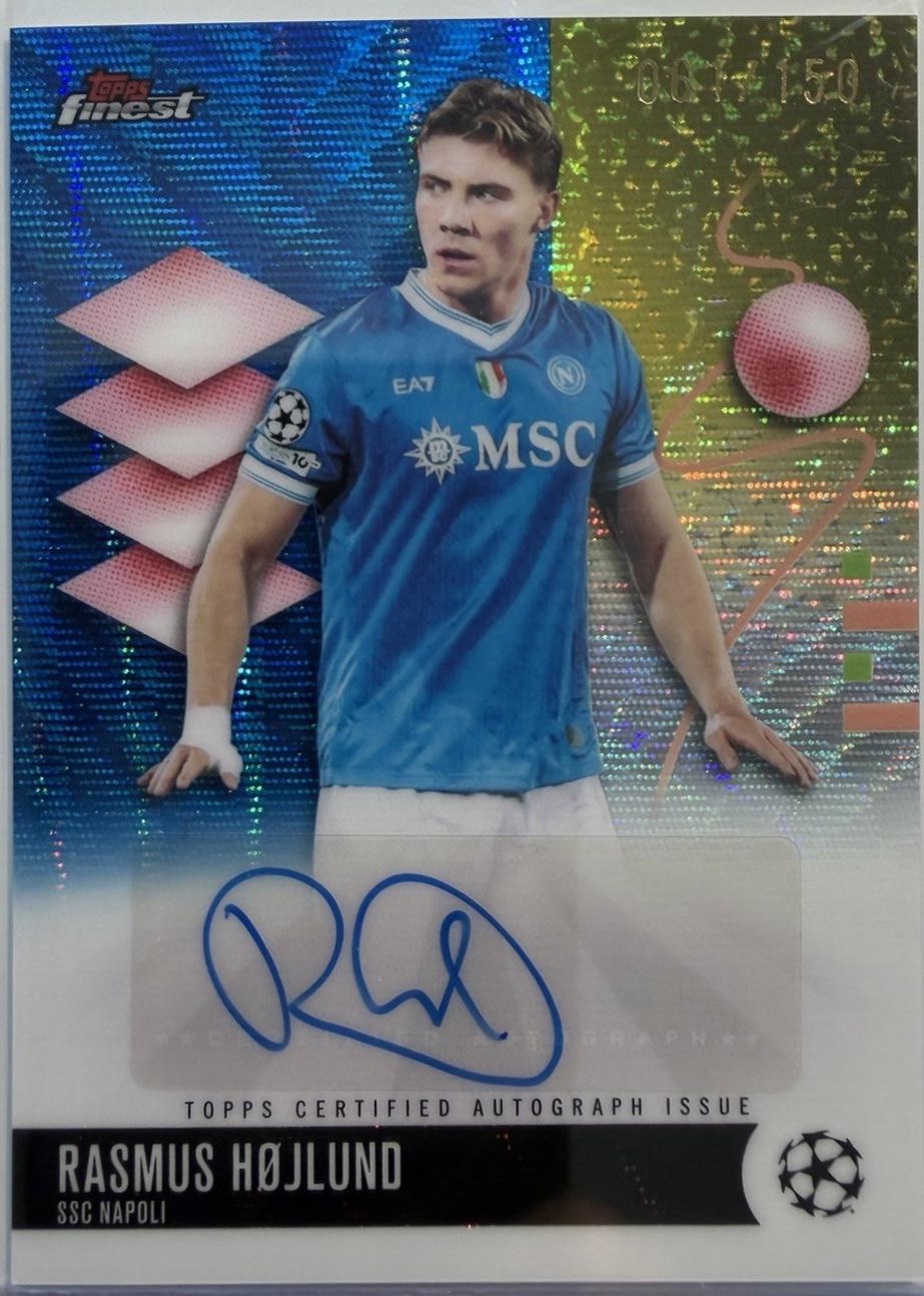 Rasmus Hojlund [Blue Wave] #BA-HO