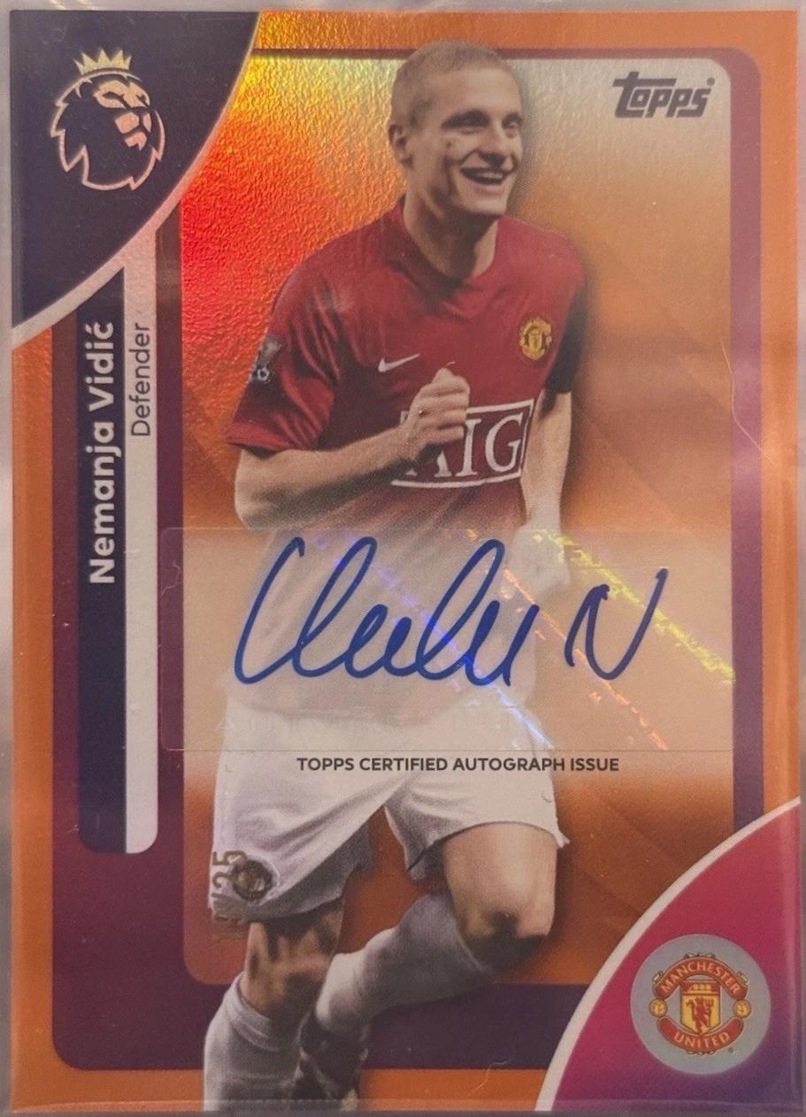 Nemanja Vidic [Orange Sparkle] #AC-NV