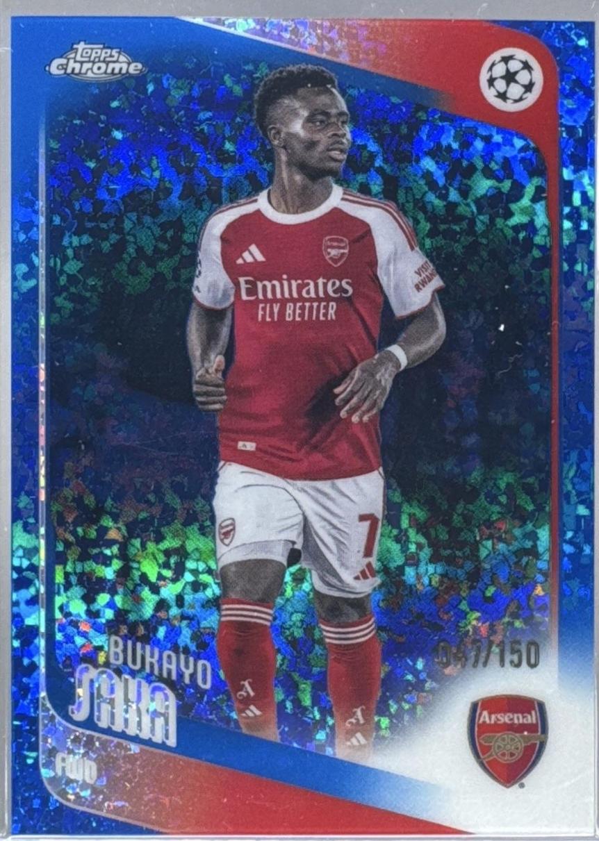 Bukayo Saka [Blue Mini-Diamonds] #12