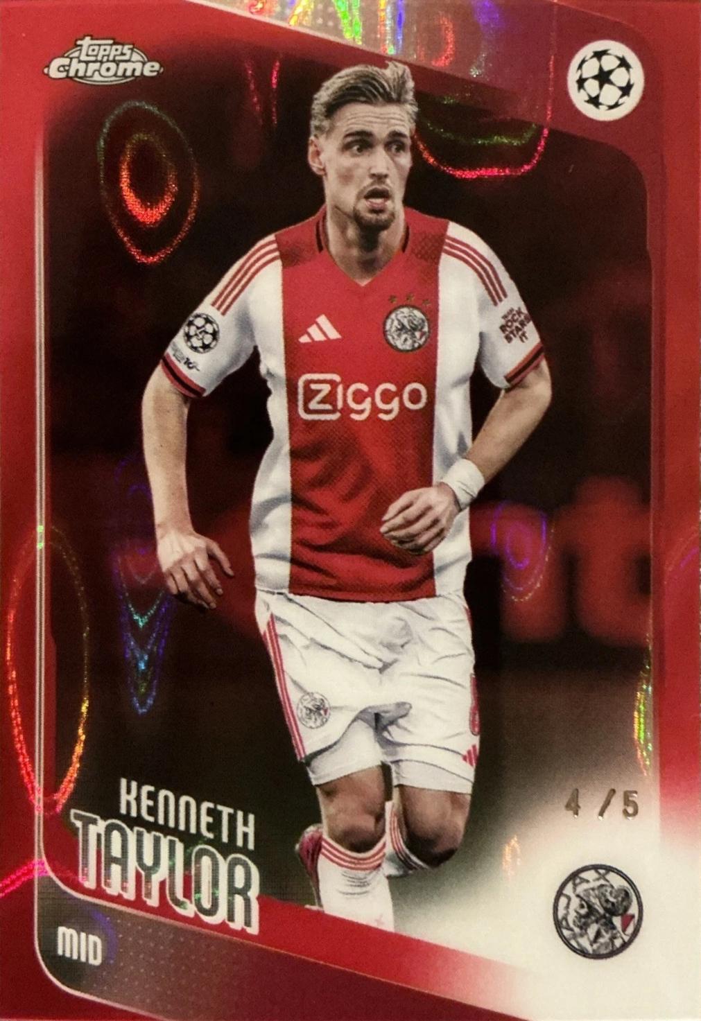 Kenneth Taylor [Red Lava Refractor] #127