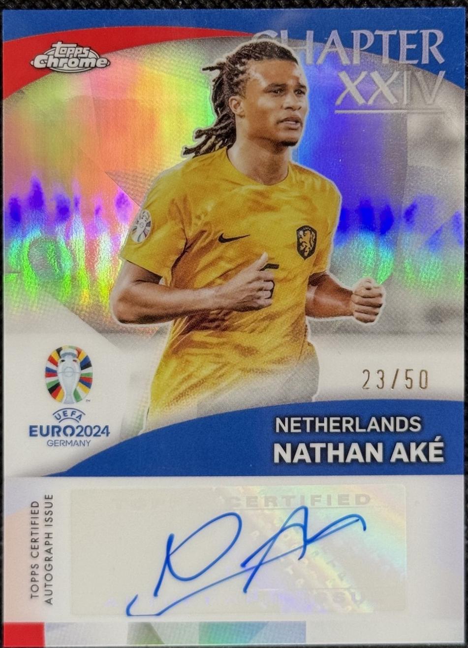 Nathan Ake  [Gold Refractor] #CX-NA