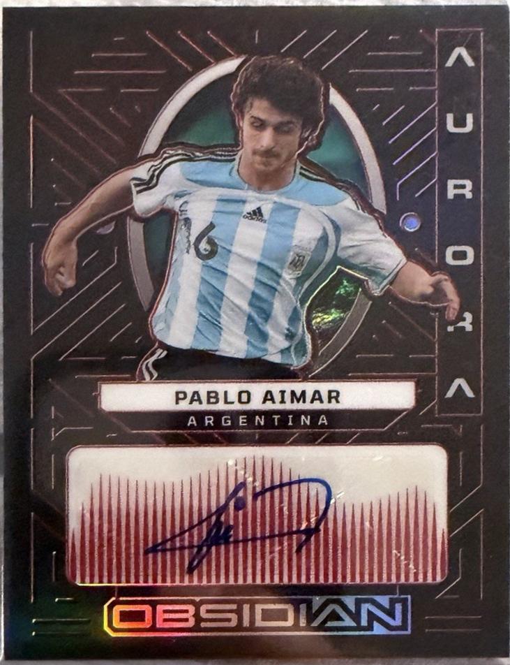 Pablo Aimar [Red Electric Etch] #AA-PAI