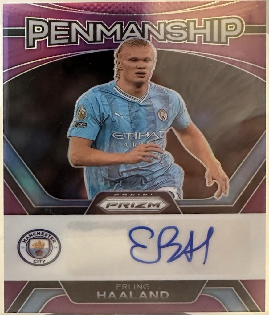 Erling Haaland [Purple Autograph] #P-EH