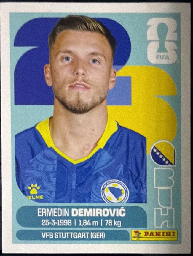 Ermedin Demirovic #BIH17