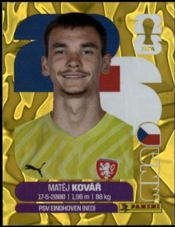 Matej Kovar [Gold Flood Crumple] #CZE2
