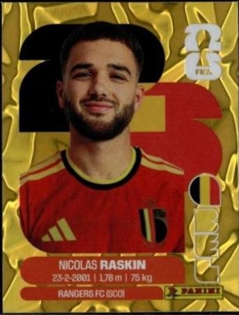 Nicolas Raskin [Gold Flood Crumple] #BEL11