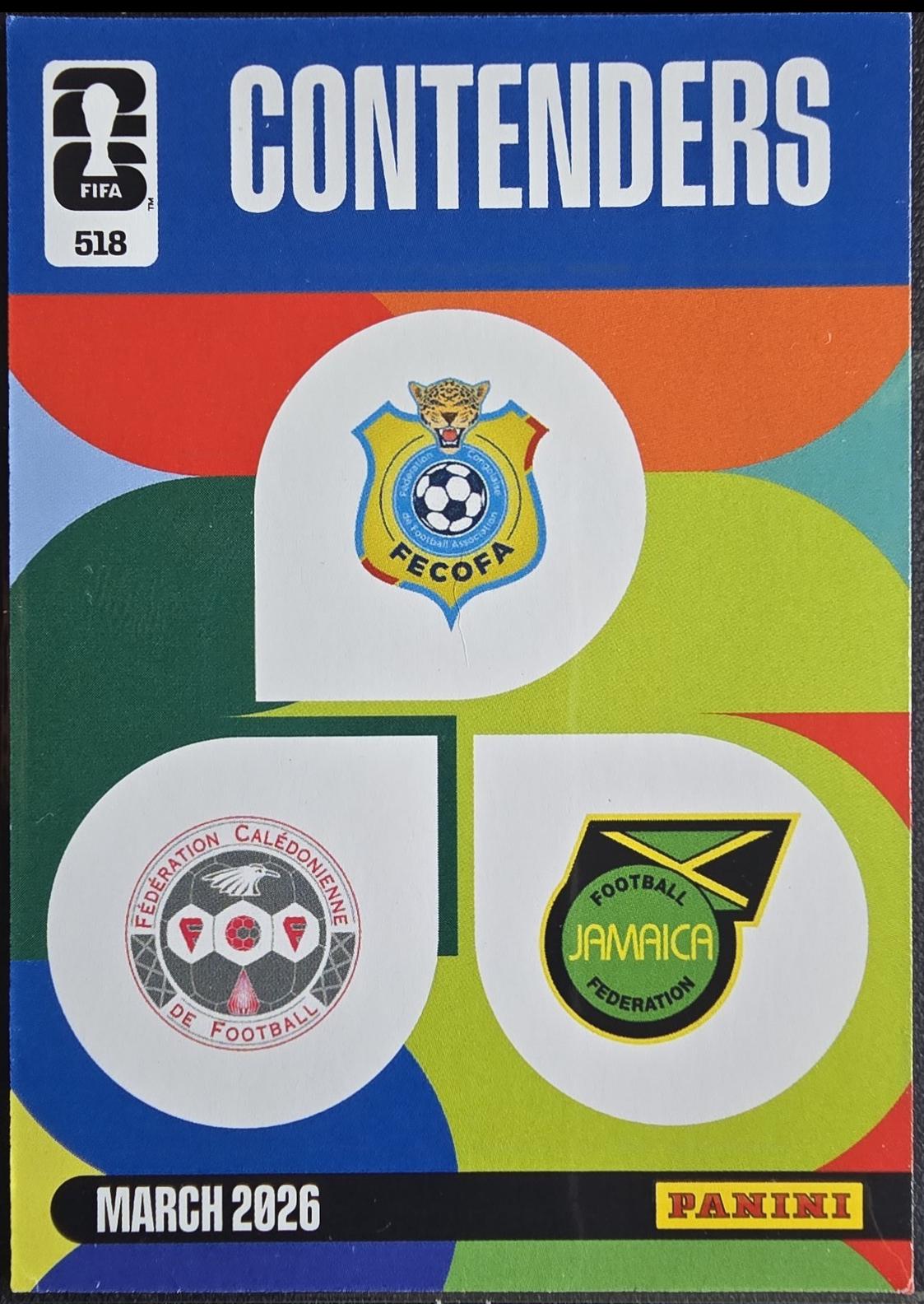 New Caledonia-Jamaica / Congo #518