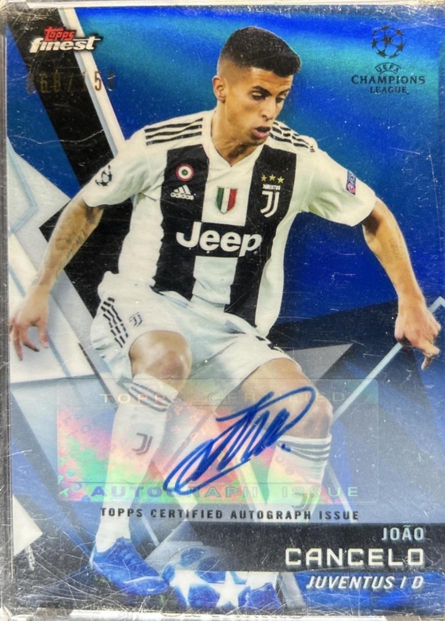 Joao Cancelo [Autograph Blue Refractor] #24