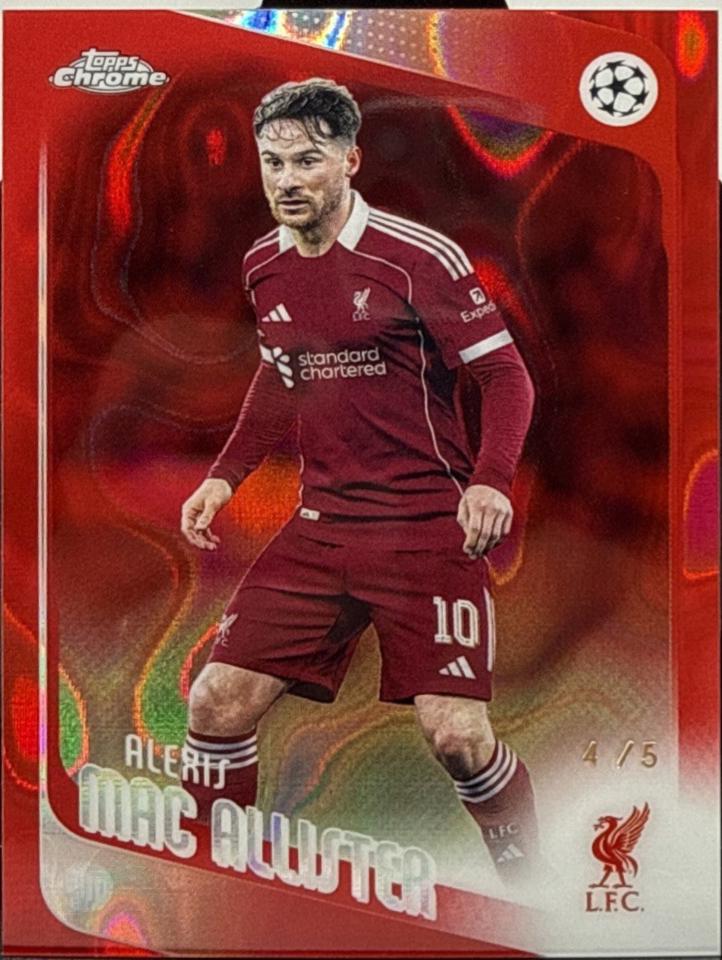 Alexis Mac Allister [Red Refractor] #67