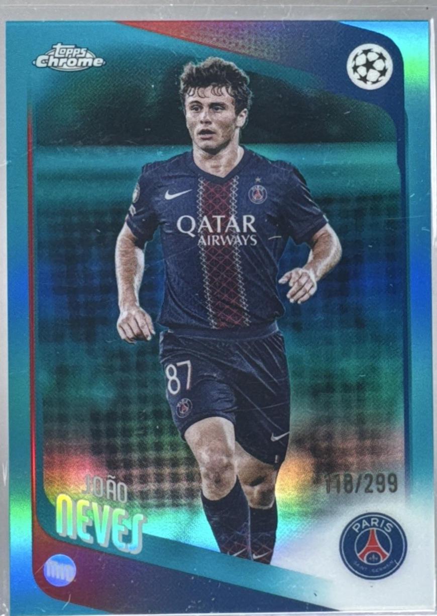 Joao Neves [Teal Refractor] #14