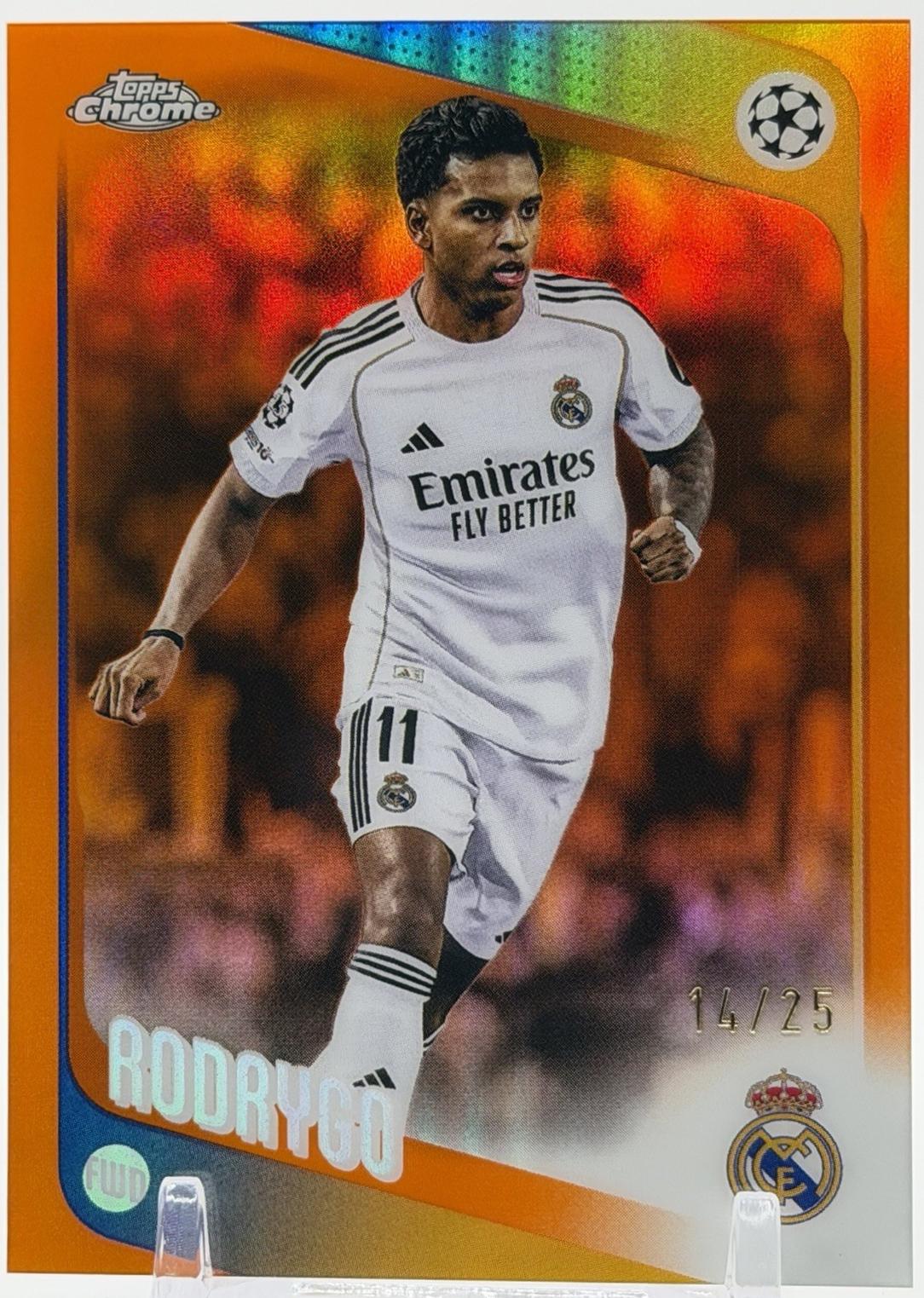 Rodrygo [Orange X-Fractor] #102