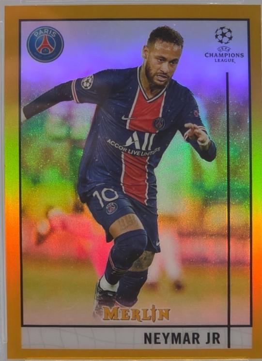 Neymar Jr [Gold Refractor] #58