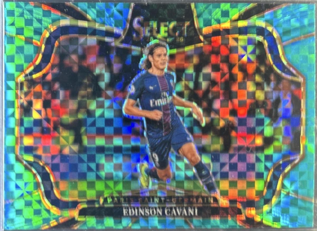 Edinson Cavani [Teal Checker] #218