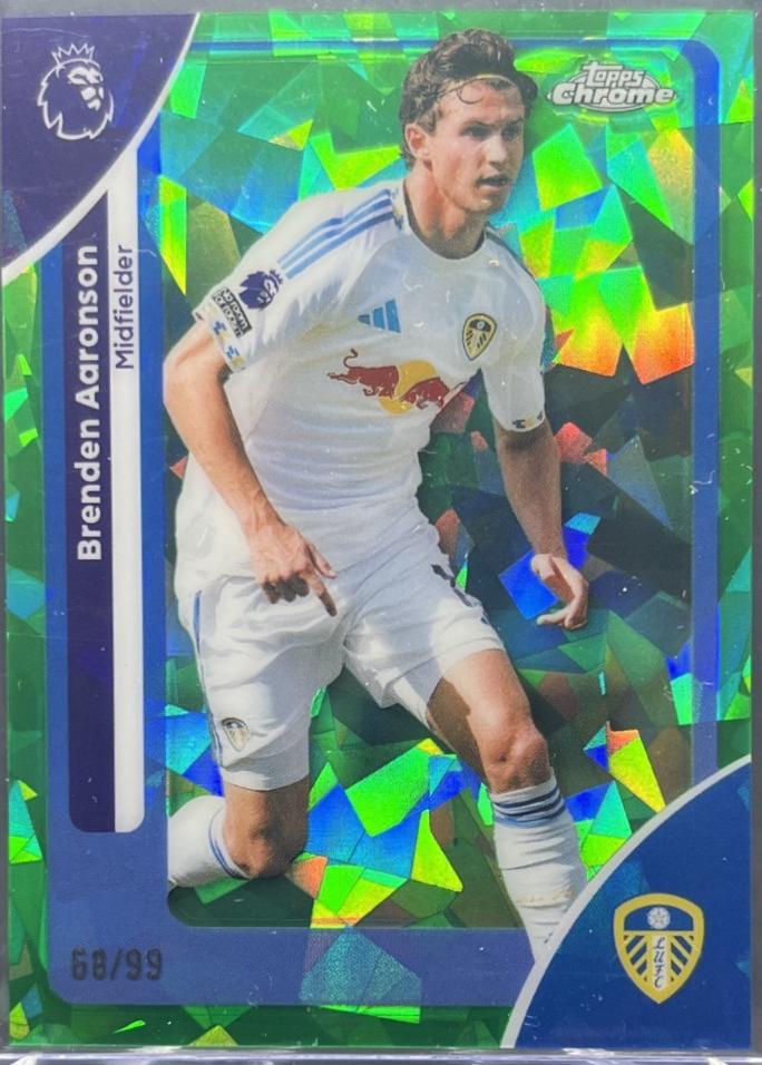 Brenden Aaronson [Green Refractor] #105