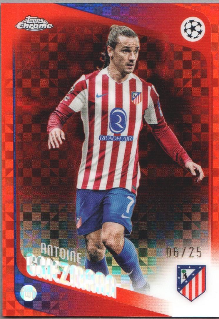 Antoine Griezmann [Orange X-Fractor] #82