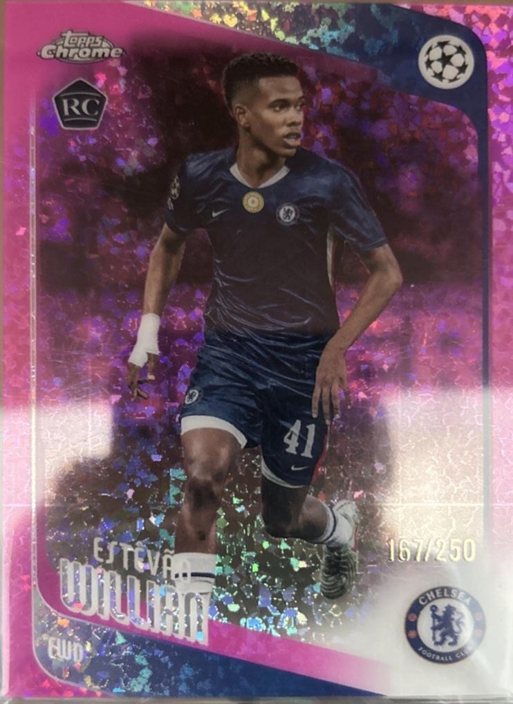 Estevao Willian [Pink X-Fractor] #66