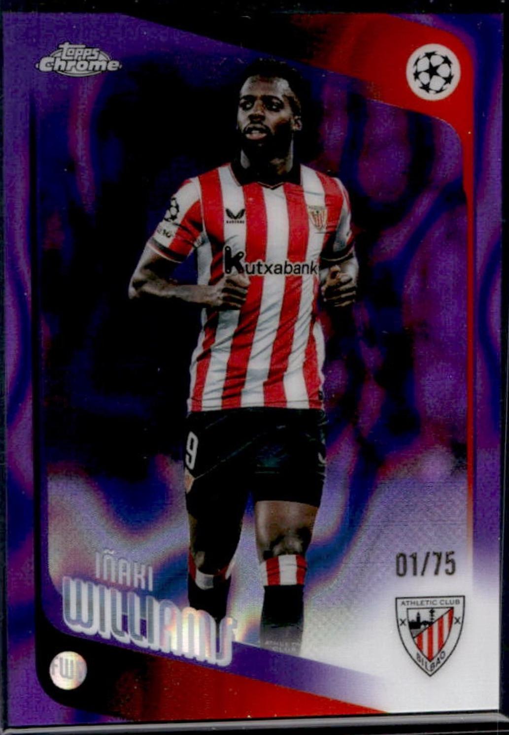 Inaki Williams [Purple Lava Refractor] #20