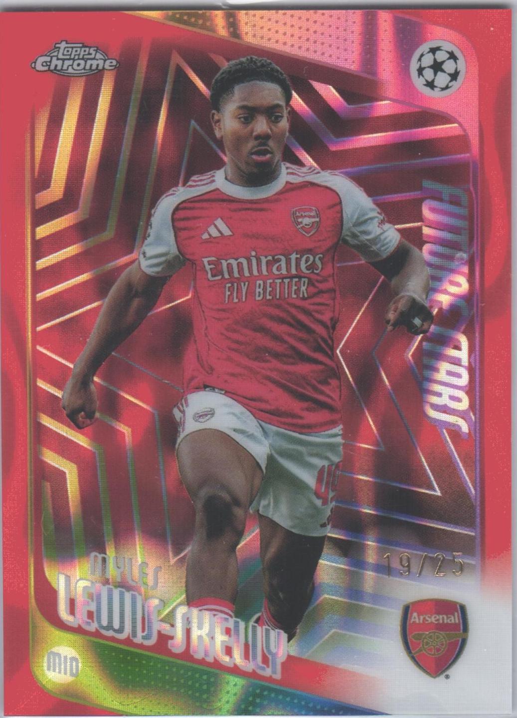 Myles Lewis-Skelly [Orange Lava Refractor] #52