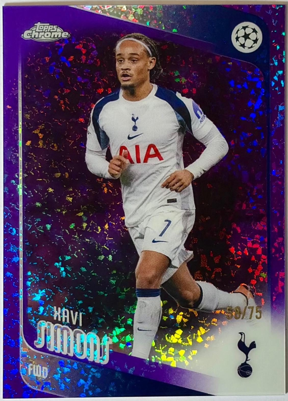 Xavi Simons [Purple Mini-Diamonds] #85